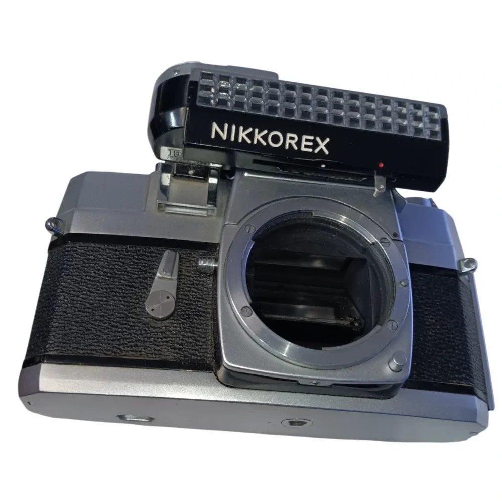 Nikon Nikkorex F Camera Mod.1 Selenium Camera Body, with‎ Leather Cover